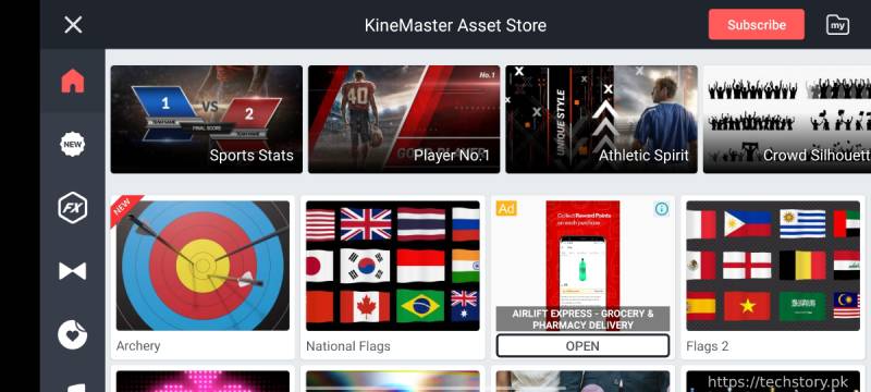 Kinemaster Asset Store