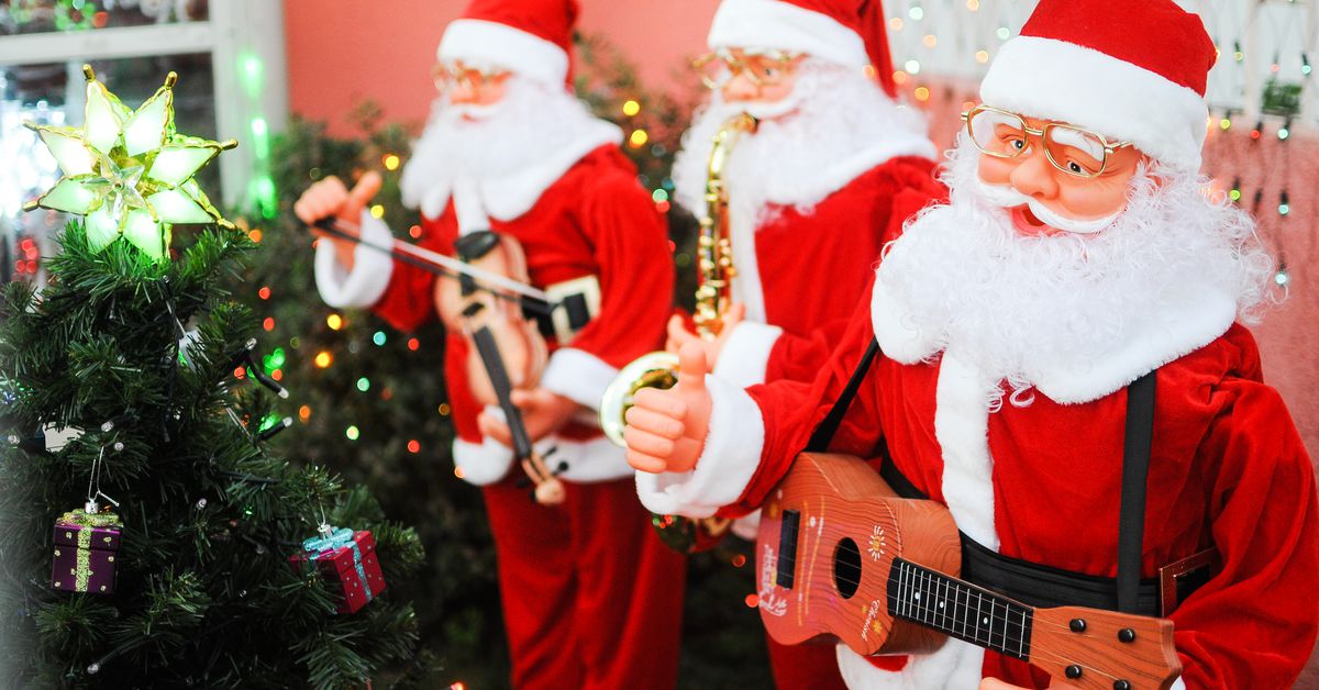 The best Christmas music playlist is nearly 8 days long