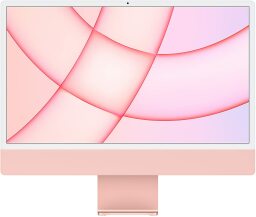 the pink 24-inch apple imac