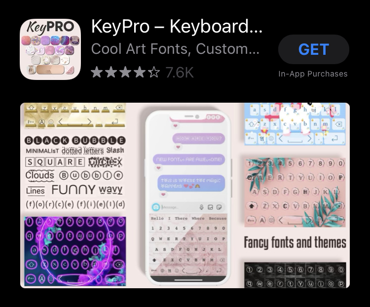 KeyPro description of app.