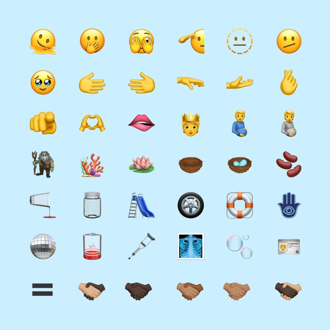 New emoji coming to iOS 15.4.