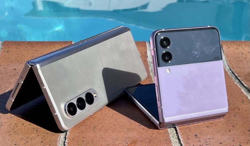 Galaxy Z Fold 3 and Z Flip 3 water resistance