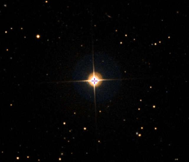 A sunlike star shining from constellation Ursa Major