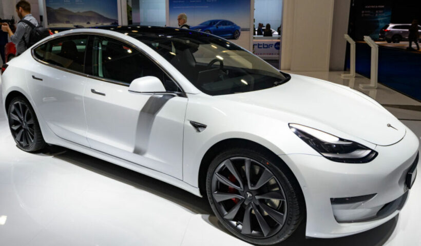 Tesla issues recall for nearly 54,000 vehicles due to rolling stop feature