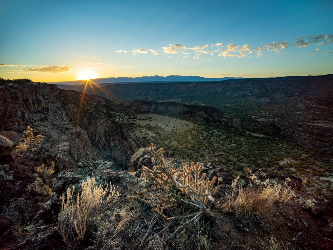 Sunrise in New Mexico