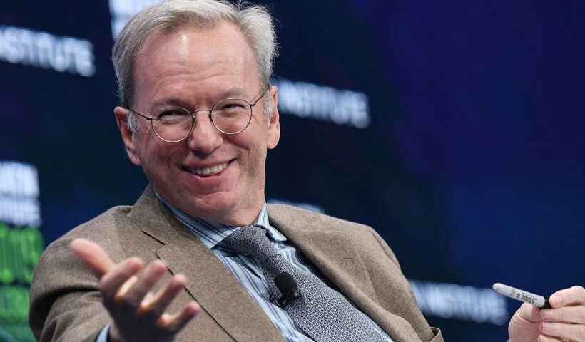 The real scandal behind ex-Google CEO Eric Schmidt paying for Biden’s science office