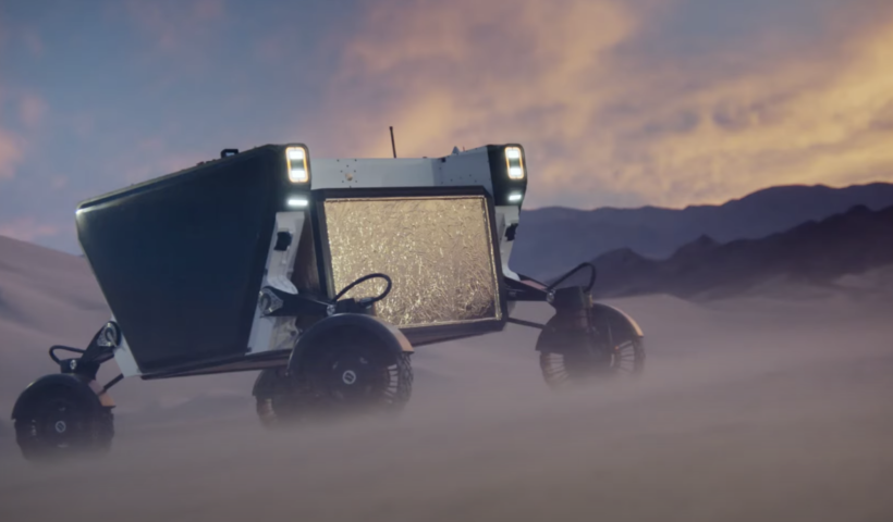 Watch a new lunar rover drive across Death Valley terrain