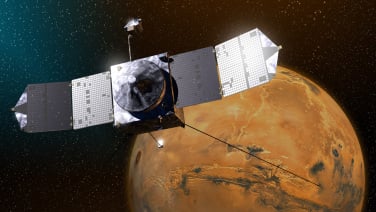 NASA launched the Mars Maven mission in 2013.