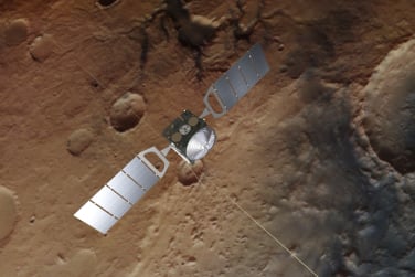 ESA's Mars Express mission began in 2004.