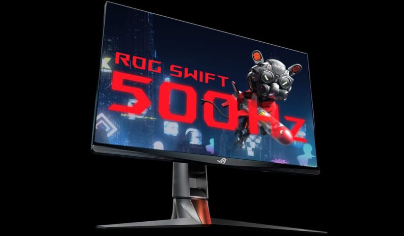 Asus Reveals First 500Hz Nvidia G-Sync Gaming Display