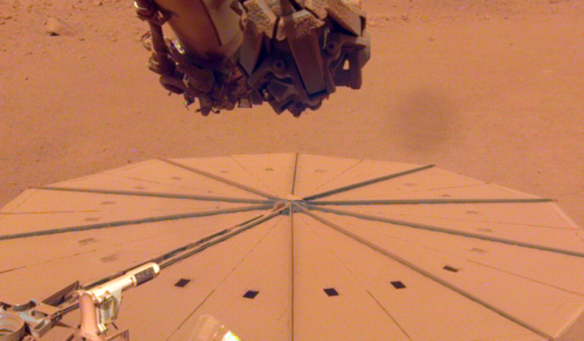 Dusty NASA images show why its Mars lander will soon run out of power