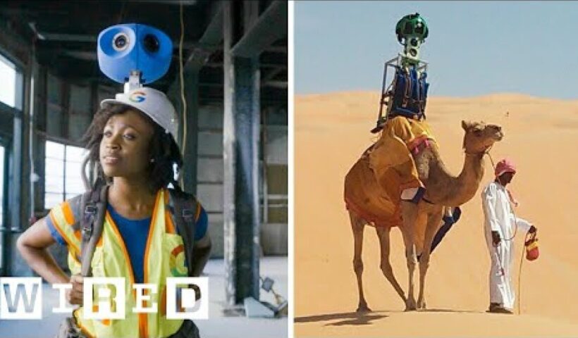 How Google Street View uses snowmobiles and camels to capture images around the globe