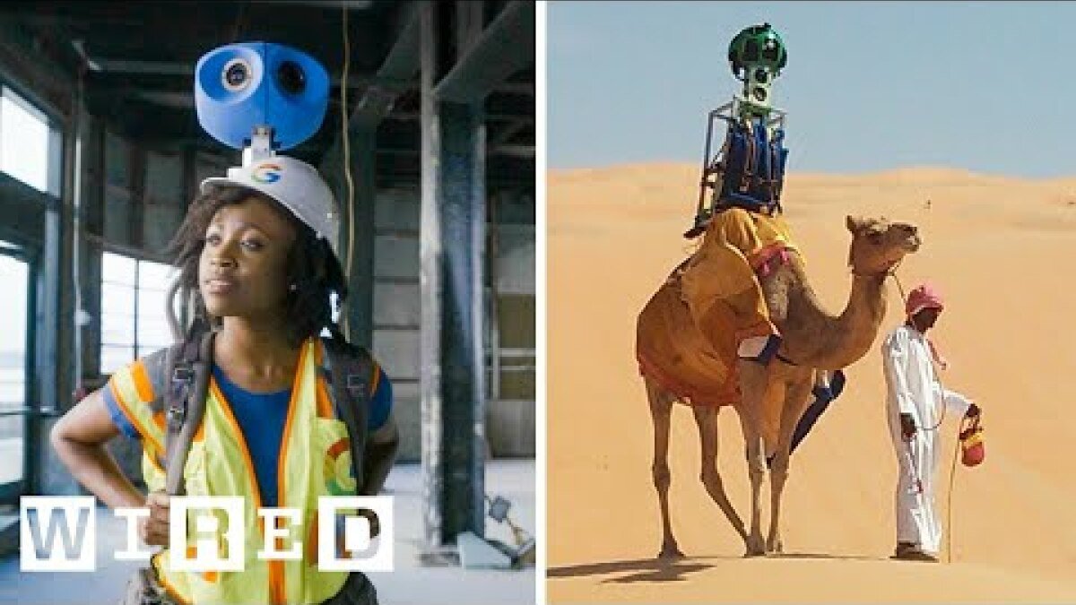 How Google Street View uses snowmobiles and camels to capture images around the globe
