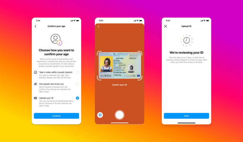 Instagram to test video selfies for age verification